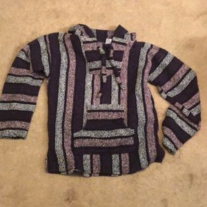 Purple drug rug hoodie